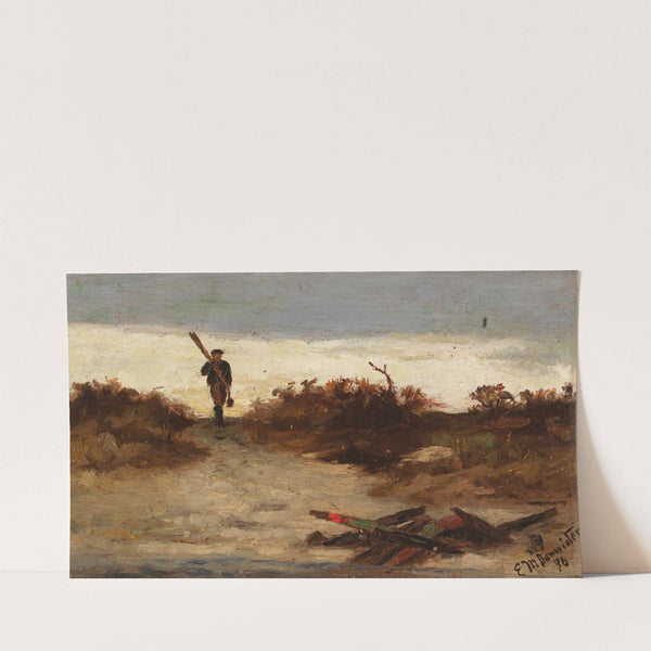 Fisherman by Water (1886) by Edward Mitchell Bannister