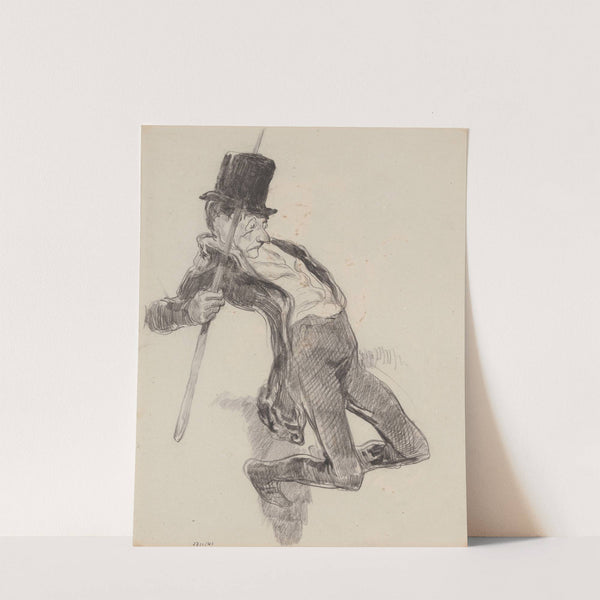 Fisherman Falling in the Water by James Ensor