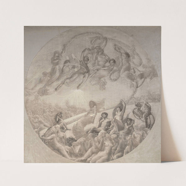 Fisherman in the Moonlight by Charles Mertens