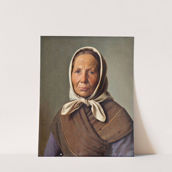Fisherman’s wife from Hornbæk by Frederik Vermehren