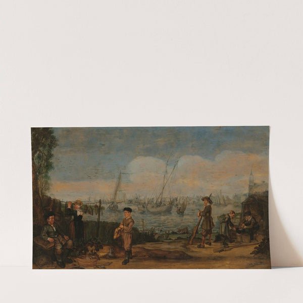 Fishermen and Hunters (1625 - c. 1631) by Arent Arentsz. Cabel