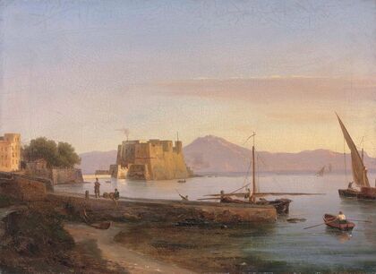 Fishermen Castel dell’ Ovo, Naples