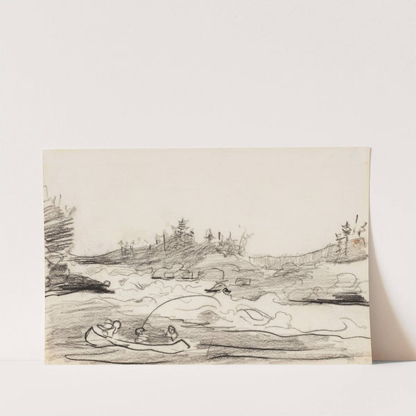 Fishermen in the Rapids by Winslow Homer