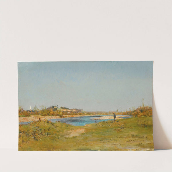 Fishermen Near Pau by Ivan Pavlovich Pokhitonov