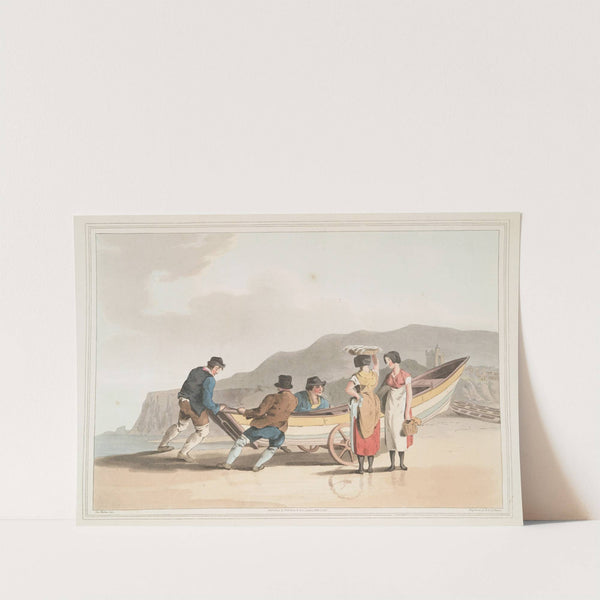 Fishermen, Plate 5 by George Walker