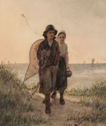 Fishermen’s Children Playing