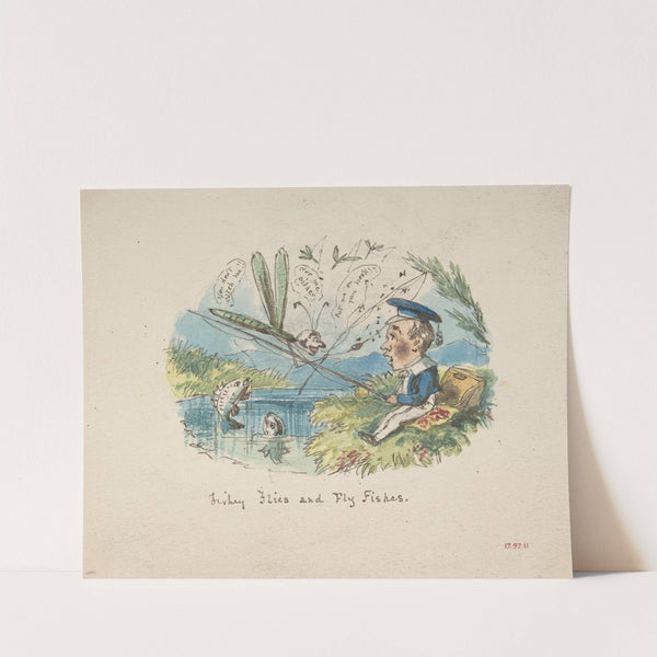 Fishey Flies and Fly Fishes by John Leech