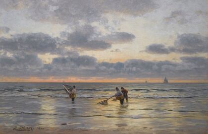 Fishing At Dawn