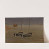 Fishing boats by Edward Trojanowski