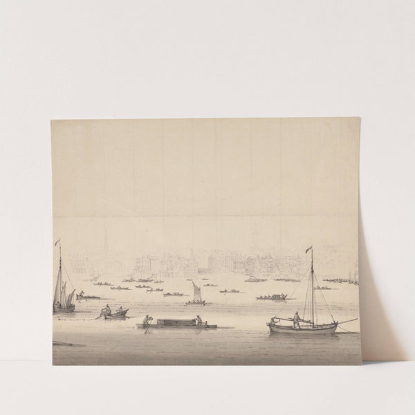 Fishing Boats by Francis Swaine