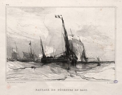 Fishing Boats at Anchor (1836)