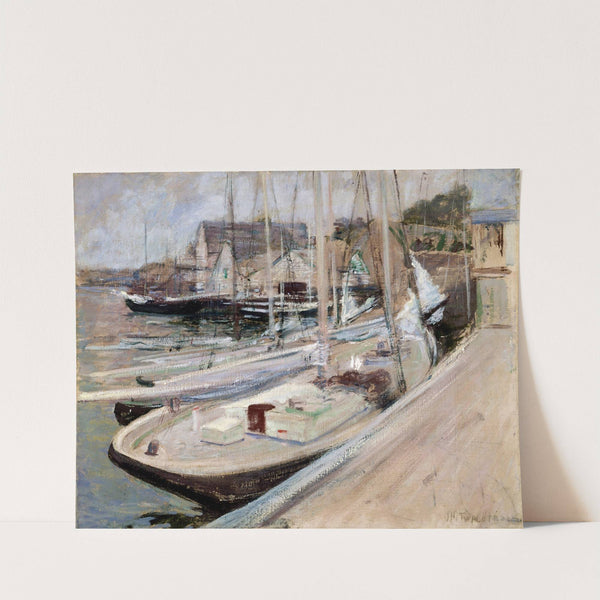 Fishing Boats at Gloucester (1901) by John Henry Twachtman