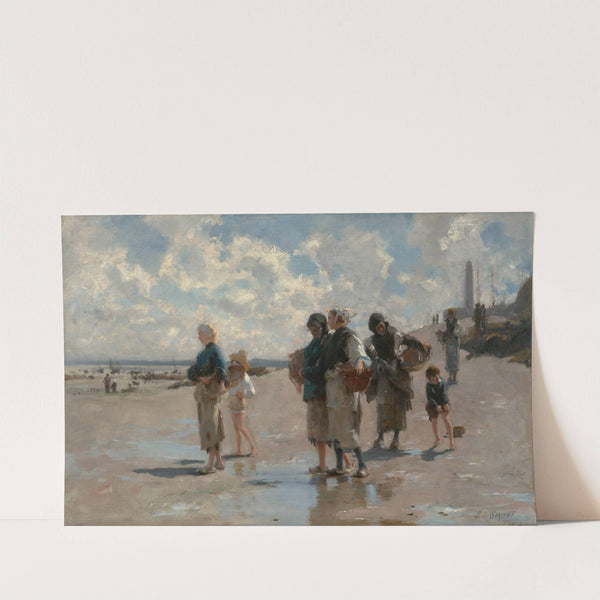 Fishing for Oysters at Cancale by John Singer Sargent