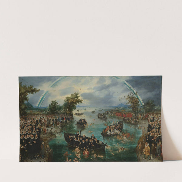 Fishing for Souls (1614) by Adriaen Pietersz. Van De Venne