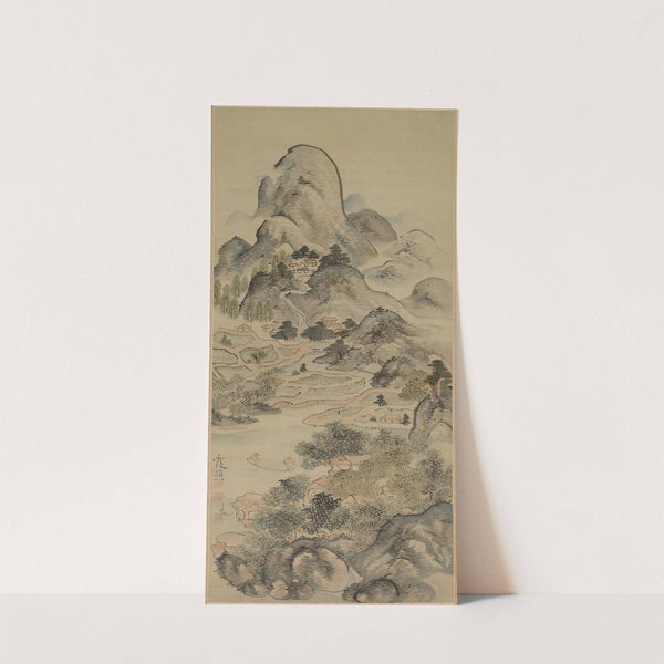 Fishing in Springtime (1700s) by Ike Taiga