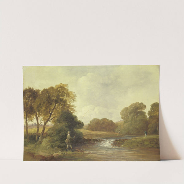 Fishing- Playing a Fish by William Jones