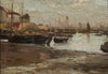 Fishing port, sketch