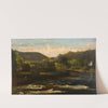 Fishing Scene  by Nelson Augustus Moore