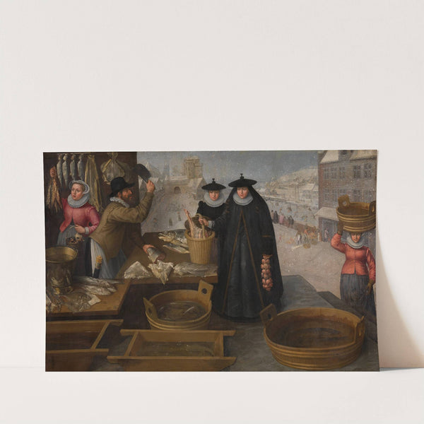 Fishmarket by Lucas van Valckenborch