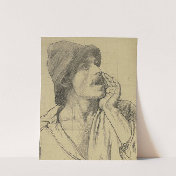 Fishmonger by Otto Scholderer