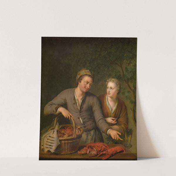 Fishmonger by Willem Van Mieris