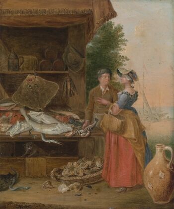 Fishmonger’s stall