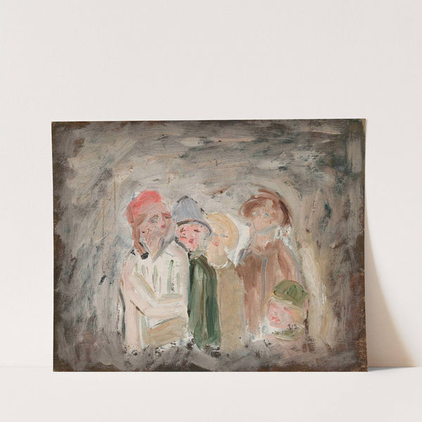 Five children by Tadeusz Makowski