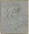 Five child’s heads