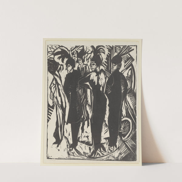 Five Cocottes (1913) by Ernst Ludwig Kirchner