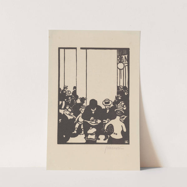 Five O’Clock (Cinq heures) (1901) by Félix Vallotton