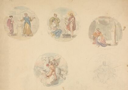 Five Vignettes of Scenes from Antiquity