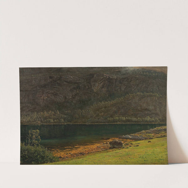 Fjellvegg,Terøen by Amaldus Nielsen
