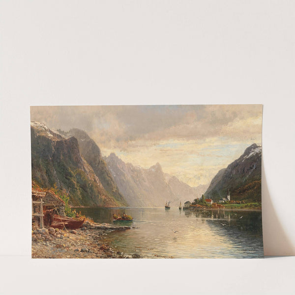 Fjordlandschaft (1891) by Anders Askevold