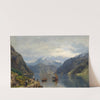 Fjordlandskap by Nils Bjørnsen Møller