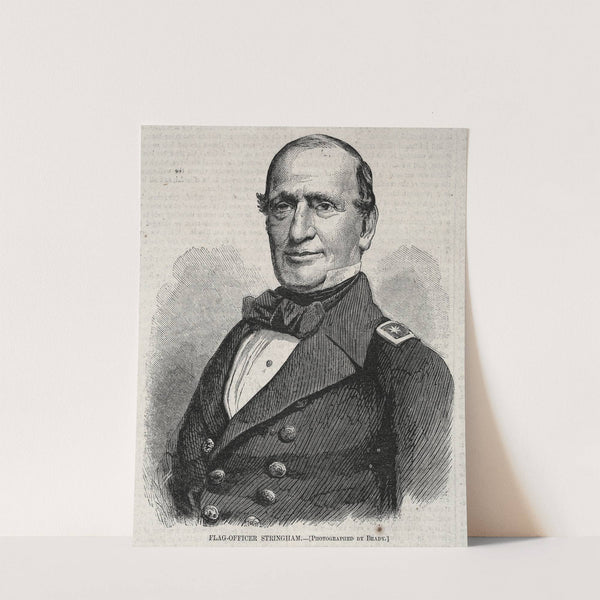 Flag Officer Stringham (1861) by Winslow Homer