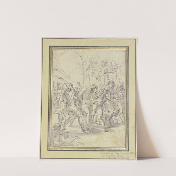 Flagellation of Christ by Hans Heinrich Wägmann