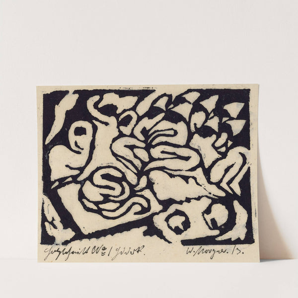 Flagellation by Wilhelm Morgner