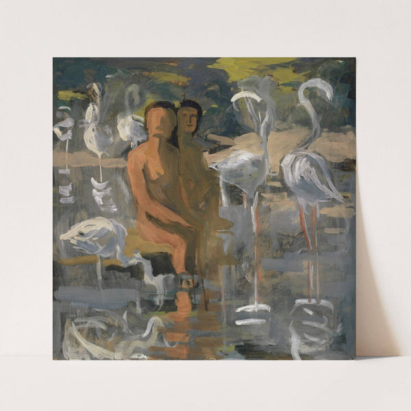 Flamingos by Paul Altherr