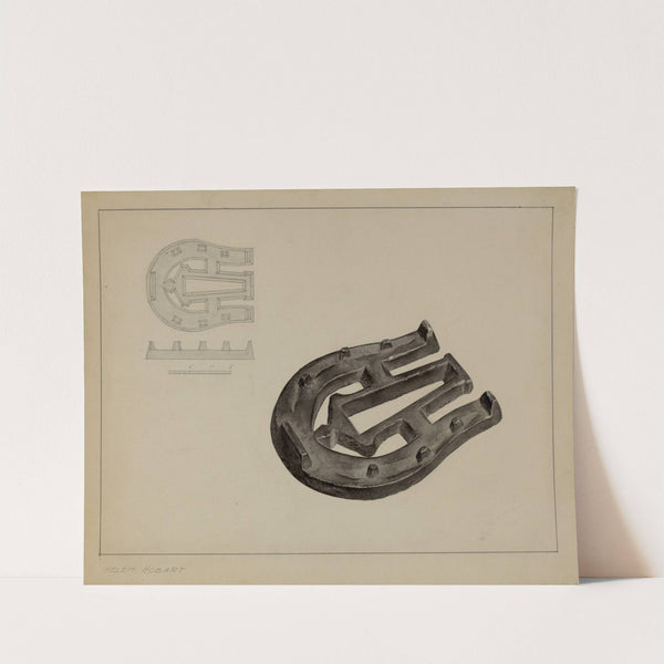 Flat Iron Holder by Helen Hobart