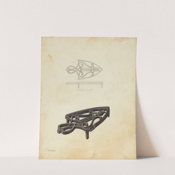 Flat Iron Holder by Helen Hobart