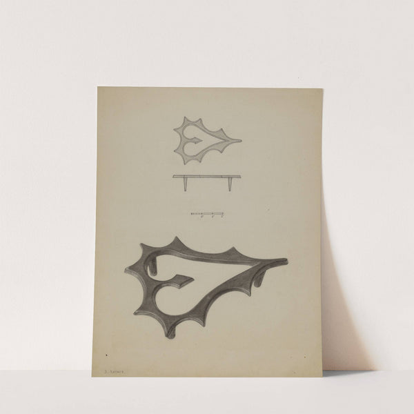 Flat Iron Holder by Benjamin Resnick