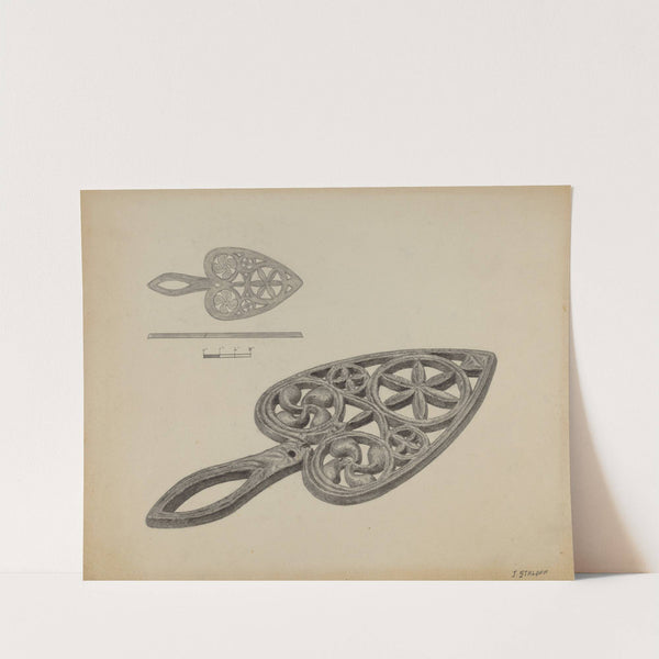 Flat-iron Holder by Jack Staloff