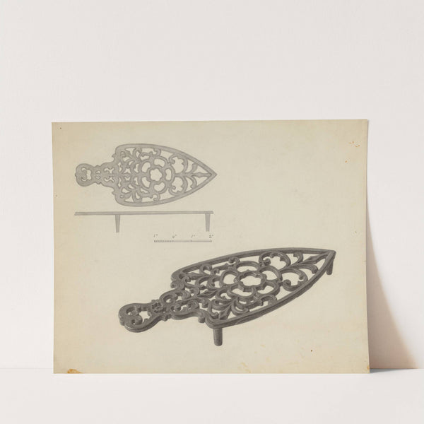 Flat Iron Holder by Charles Garjian