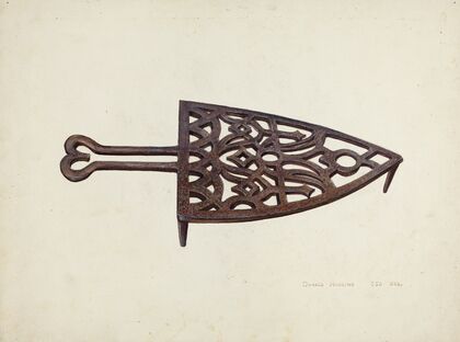 Flat Iron Holder