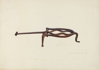 Flat Iron Holder