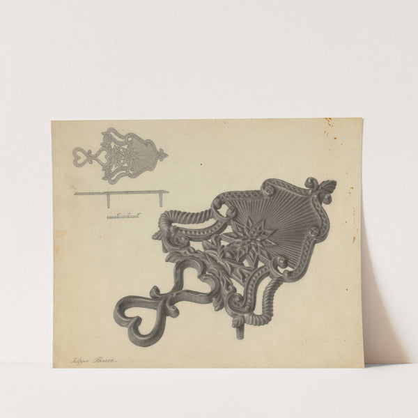 Flat Iron Holder by Filippo Porreca