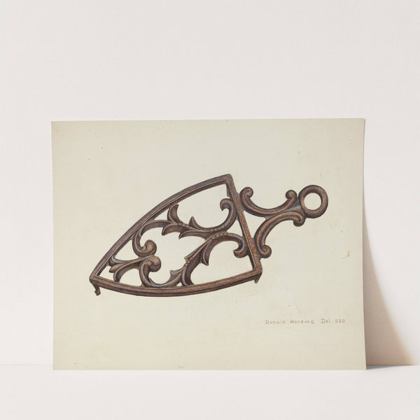 Flat Iron Stand by Donald Harding
