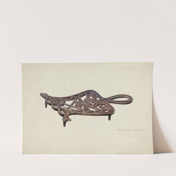 Flat Iron Stand by Amos C. Brinton