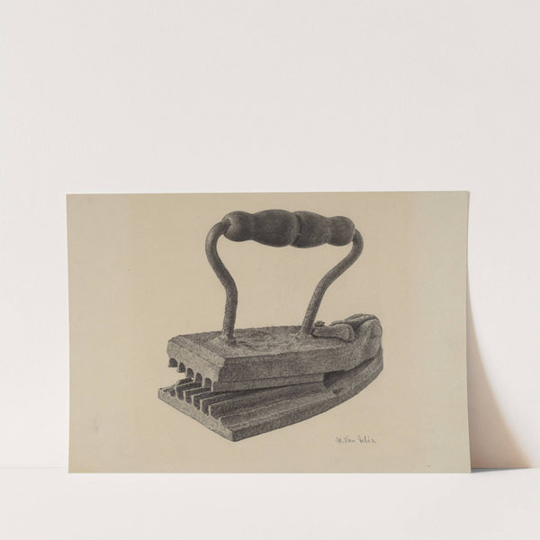 Flatiron-Crimping Iron by Maurice Van Felix