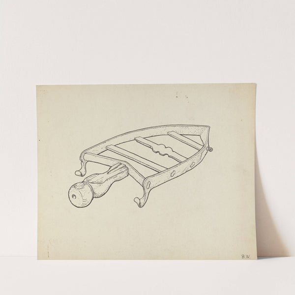 Flatiron Holder by Bernard Westmacott